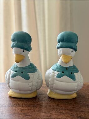 Goose Salt & Pepper Shakers